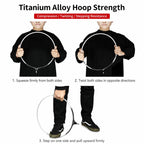 LINNHUE Titanium Alloy Fishing Landing Net Head Rubber Coated Snagless Mesh Dip Net Replacement, 30cm Fine Mesh, 35cm Fine Mesh, 35cm Light Fine Mesh, 40cm Coarse Mesh, 45cm Coarse Mesh