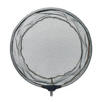 LINNHUE Foldable Rubber Coated Fishing Landing Net Head Anti-Snag Aluminum Alloy Frame Fly Fishing Mesh, 35cm, 40cm, 45cm