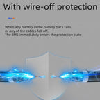 LiitoKala 20-cell 3.7V Ternary Lithium Battery BMS Electric Vehicle Battery Protection Board, 20S-60V 50A
