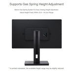 Waveshare 34443 VESA Desktop Monitor Stand For 21.5~ 27inch Monitors With 75 × 75 / 100 × 100 mm VESA Mounting Holes, 21.5~ 27inch