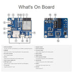 Waveshare ESP32-S3 RGB Matrix Driver Board Onboard Dual Microphones Array, Supports 2.4 GHz Wi-Fi And Bluetooth 5, ESP32-S3 RGB Matrix