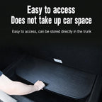 For Tesla Model Y 2021-2025 Trunk Small Table Board Foldable Portable Car Camping Tabletop, Table+2 Chairs