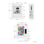 Waveshare ESP32-C6 1.54inch E-Paper AIoT Development Board 200 × 200 Resolution Supports Wi-Fi, BLE 5, 34394