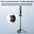 For DJI Osmo Pocket 4 / Action 6 / GoPro BRDRC Selfie Extension Tripod