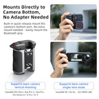 aMagisn Bluetooth Xplorer Grip Kit, For Insta360 Ace Pro 2 / Ace Pro / X5, For Insta360 GO Ultra
