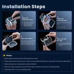 For DJI Action 6 aMagisn 60m Waterproof Case Deep Diving Housing with Dual Lock