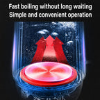 LY1200 12V/24V Universal Digital Display Car Kettle 1.2L Stainless Steel Electric Water Kettle, Kettle + Base, Kettle + 4m Cable, Kettle + Base + 4m Cable, Kettle