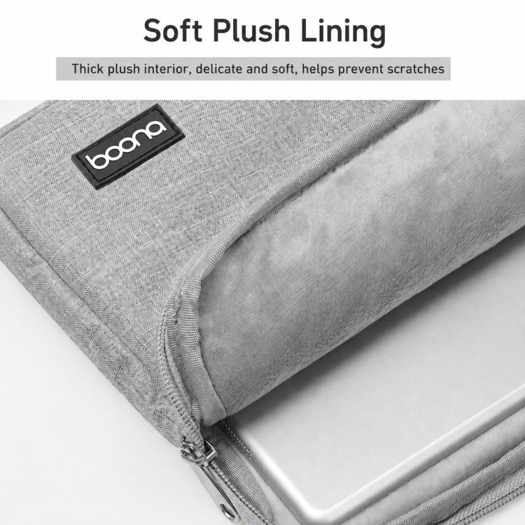 Baona BN-Z002 Laptop Case Waterproof Notebook Protective Bag Slim Computer Pouch, 11 inch Gray, 11 inch Black, 13 inch Gray, 13 inch Black, 14/15 inch Gray, 14/15 inch Black, 15.6 inch Gray, 15.6 inch Black, 13 inch Gray Handheld, 13 inch Black Handhel...