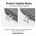 Baona BN-Z002 Laptop Case Waterproof Notebook Protective Bag Slim Computer Pouch, 11 inch Gray, 11 inch Black, 13 inch Gray, 13 inch Black, 14/15 inch Gray, 14/15 inch Black, 15.6 inch Gray, 15.6 inch Black, 13 inch Gray Handheld, 13 inch Black Handhel...
