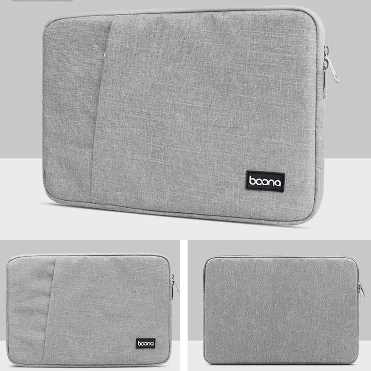 Baona BN-Z002 Laptop Case Waterproof Notebook Protective Bag Slim Computer Pouch, 11 inch Gray, 11 inch Black, 13 inch Gray, 13 inch Black, 14/15 inch Gray, 14/15 inch Black, 15.6 inch Gray, 15.6 inch Black, 13 inch Gray Handheld, 13 inch Black Handhel...