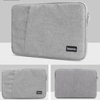 Baona BN-Z002 Laptop Case Waterproof Notebook Protective Bag Slim Computer Pouch, 11 inch Gray, 11 inch Black, 13 inch Gray, 13 inch Black, 14/15 inch Gray, 14/15 inch Black, 15.6 inch Gray, 15.6 inch Black, 13 inch Gray Handheld, 13 inch Black Handhel...