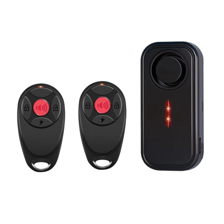 SF06R IP66 Waterproof Long-Distance Wireless Vehicle Vibration Anti-Theft Alarm, 1 Host + 1 Remote Control, 1 Host + 2 Remote Control, 2 Host + 1 Remote Control