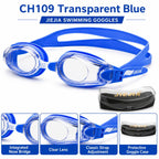 JIEJIA High-Definition Plain Waterproof Anti-fog Swimming Goggles