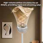Home Use High-Power Extendable Desktop/Floor Fan