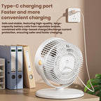 Home Use High-Power Extendable Desktop/Floor Fan