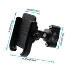 Bicycle Motorcycle Riding Navigation Aluminum Alloy Rotating Phone Holder