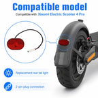For Xiaomi Electric Scooter 4 Pro Rear Tail Light Length 38.5cm