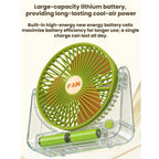 Desktop Mini USB Rechargeable Portable Fan