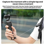 For DJI Osmo Packet 4 / 3 BRDRC Magnetic Telescopic Backpack Hook Anti-Loss Rope, Magnetic