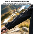 For DJI Osmo Packet 4 / 3 BRDRC Magnetic Telescopic Backpack Hook Anti-Loss Rope, Magnetic