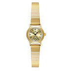 BS Bee Sister FA1870 Womens Vintage Small Round Watch With Bamboo Style Expansion Band & Small Seconds Dial