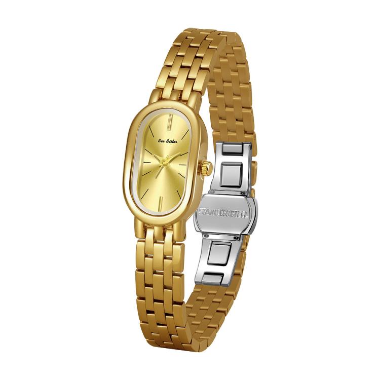 BS Bee Sister FA1905 Womens Vintage Oval Watch Quartz Dress Watch with Butterfly Clasp