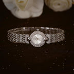 BS Bee Sister FA1841 Vintage Women Bracelet Watch Dainty Small Dial Rhinestone Quartz Dress Watch for Ladies