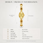 BS Bee Sister FA1859 Women Oval Bracelet Watch Vintage Analog Quartz Jewelry Dress Wristwatch