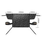 Camouflage Thickened Windproof Car Snow Shield Magnetic Windshield Snow & Sun Cover, Large, Small