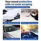 Camouflage Thickened Windproof Car Snow Shield Magnetic Windshield Snow & Sun Cover, Large, Small