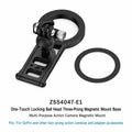 Magnetic Action Camera Mount Base, Universal 2-Prong Ball Joint, For Insta360 GO 3/3S Quick Release, For GoPro 13 Quick Release, For DJI Action 5 Pro/4/3/2 Quick Release, For 1/4inch Screw Hole Camera, Universal 17mm Ball Joint                         ...