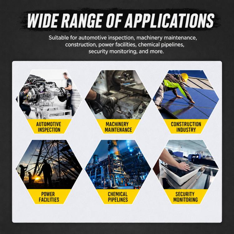 AUTOOL SVB302 Smart Steering Endoscope 1080P Waterproof Probe For Carbon Deposit Inspection Inside Cylinders, SVB302