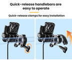 Motorcycle Semiconductor Cooling Mobile Phone Live Streaming Heat Sink Bracket, Handlebars