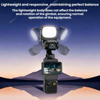 BRDRC Handheld Monster Fill Light, For DJI Osmo Pocket 4 / 4P, For DJI Osmo Pocket 3