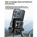 Motorcycle Semiconductor Cooling Heat Dissipation Phone Holder, Mirror Base