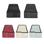 Multifunctional Car Cup Holder Foldable Window Door Side Storage Box, Oxford Fabric Black, Leather Black, Leather Grey, Leather Beige, Leather Red