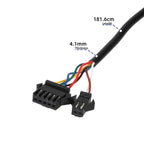 S886 350W Electric Scooter Brushless Motor Controller and LCD Display Throttle Kit 36V/48V 13A