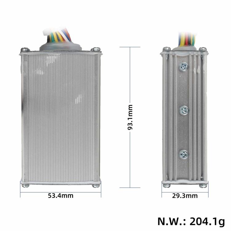 S886 350W Electric Scooter Brushless Motor Controller and LCD Display Throttle Kit 36V/48V 13A