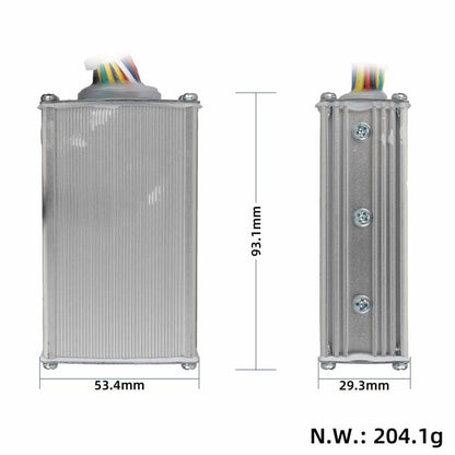 S886 350W Electric Scooter Brushless Motor Controller and LCD Display Throttle Kit 36V/48V 13A