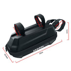 2L Waterproof Electric Scooter Handlebar Bag EVA Hard Shell Front Hanging Storage Pack for Bicycles, 2L