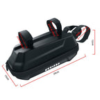 3L Waterproof Electric Scooter Handlebar Bag EVA Hard Shell Front Hanging Storage Pack for Bicycles, 3L