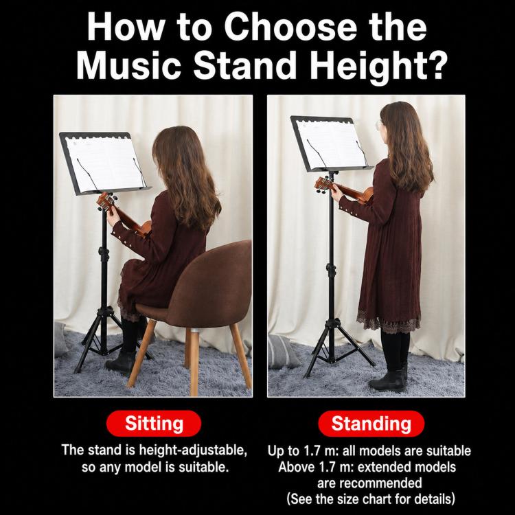 PERSEUS Portable Folding Music Stand Guitar & Violin Music Stand, 1.6m Solid Frosted Finish, 1.7m 3-Fold With Bag, 1.75m Bolded Black, 1.75m Bolded Silver, 1.7m Flagship Black, 1.7m Flagship White, 1.75m 2-Layer Flagship, 1.9m Foldable Flagship