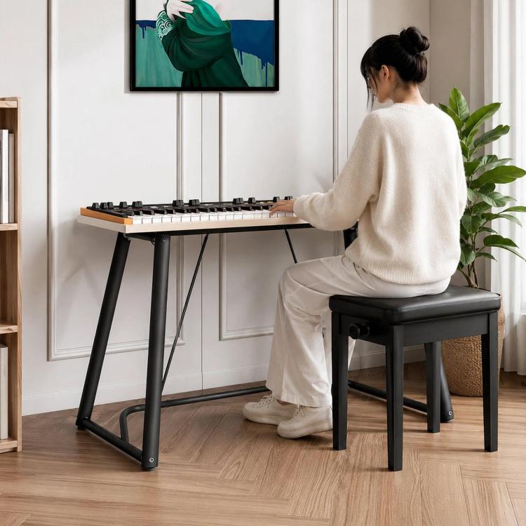 Portable Widened Thickened Electronic Piano Metal U-shaped Frame