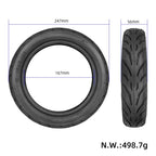 10x2.125 Electric Scooter Pneumatic Tire For Segway Ninebot F20 F25 F30 F40, Inner Tube Only, Outer Tire Only, Inner + Outer Tire Set