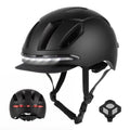 Smart Bike Helmet with Turn Signals LED Rechargeable Commuter Helmet for Electric Scooter Bicycle Skateboard