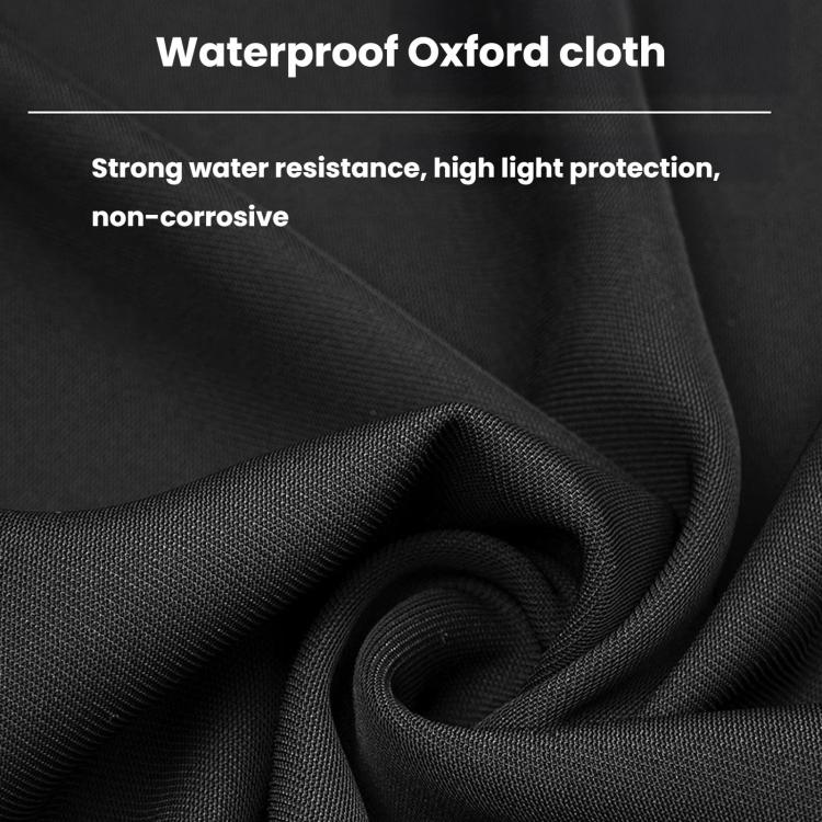 Waterproof Oxford Fabric Truck Tailgate Sun Cover Vehicle Rear Door Sun Shade, Large, Large With Clip