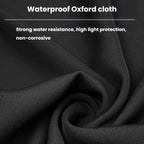 Waterproof Oxford Fabric Truck Tailgate Sun Cover Vehicle Rear Door Sun Shade, Large, Large With Clip