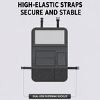 BY-1608 Oxford Cloth Car Seat Back Storage Bag Foldable Vehicle Dining Table Backseat Organizer, BY-1608