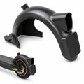 For Ninebot MAX G30D Rear Mudguard Kit Electric Scooter Fender Replacement, Without Tail Light, With Tail Light
