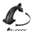 For Ninebot MAX G30D Rear Mudguard Kit Electric Scooter Fender Replacement, Without Tail Light, With Tail Light